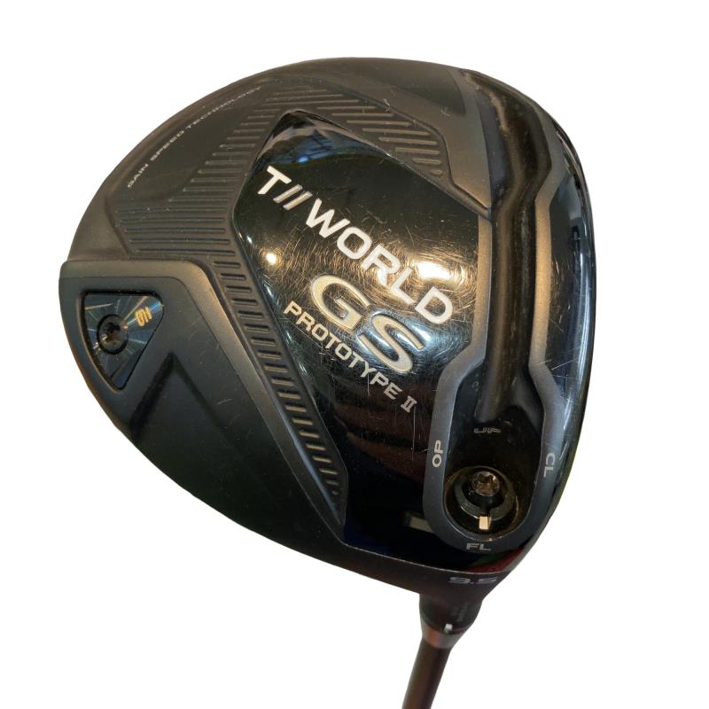 【中古】 本間ゴルフ TOUR WORLD GS PROTOTYPE II 9.5° １番ウッド DR VIZARD FZ-5 (フレックスS) メンズ 成人男性用 右利き 右用 C序列付ける ゴルフ野球クラブ