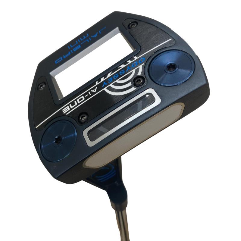 【中古】 オデッセイ Ai-ONE TRI-BEAM JAILBIRD MINI CH 34インチ パター PT STROKE LAB 90 スチール (フレックスその他) メンズ 男性用 右利き 右用 Cランク ゴルフクラブ