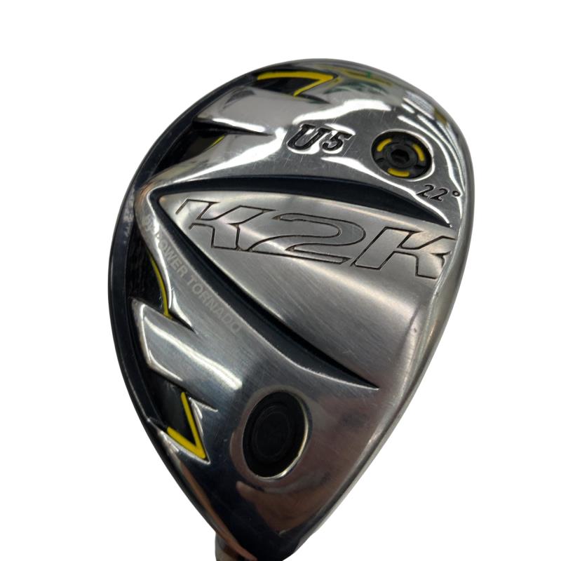 【中古】 キャスコ K2K ワンレングスユーティリティ U5 ありがた味 UT ATTAS MB-HY55 (フレックスR) メンズ 成人男性用 右利き 右用 C位置づける ゴルフ野球クラブ