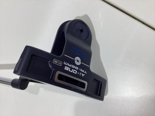 【中古】 オデッセイ Ai-ONE TRI-BEAM 2-BALL BLADE CS 33in パター PT STROKE LAB 90 スチール写真 (フレックス余分の物) メンズ 成人男性用 右利き 右用 B序列付ける ゴルフ野球クラブ