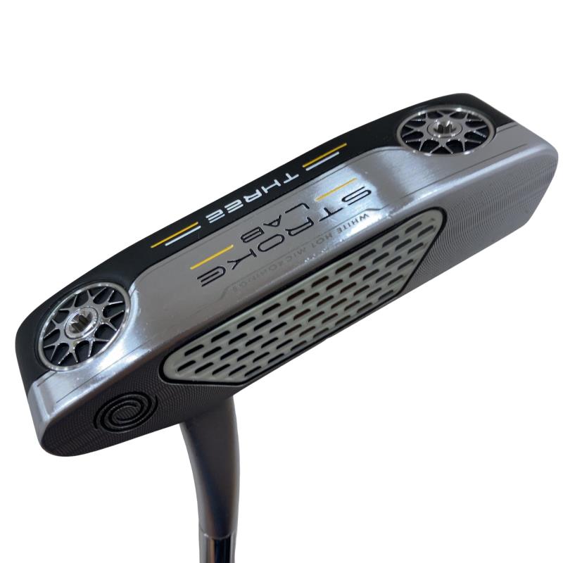 【中古】 オデッセイ STROKE LAB THREE 34in パター PT STROKE LAB (フレックス余分の物) メンズ 成人男性用 右利き 右用 D序列付ける ゴルフ野球クラブ