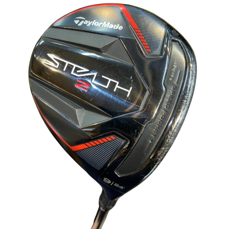 【中古】 テーラーメイド STEALTH2 9W フェアウェイウッド FW TENSEI RED TM50(STEALTH FW) (フレックスSR) メンズ 男性用 右利き 右用 Cランク ゴルフクラブ