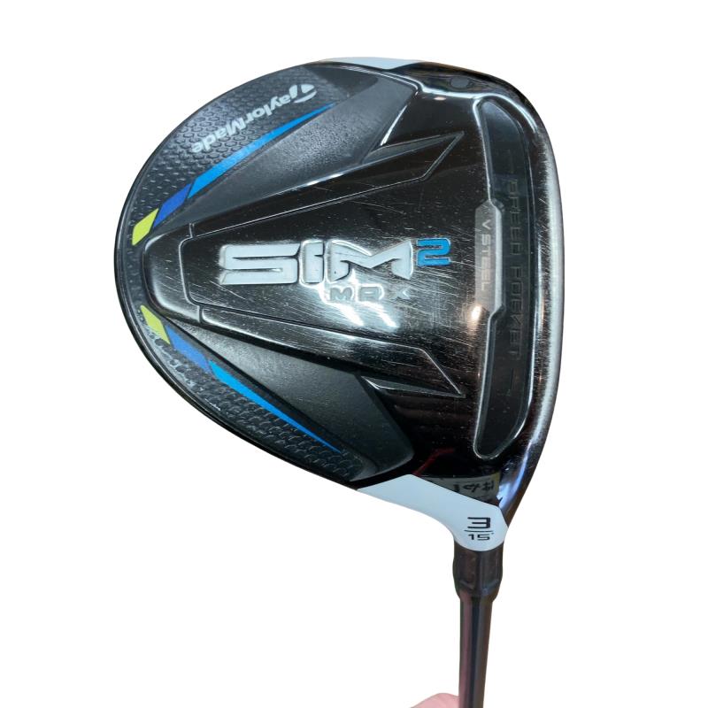 【中古】 テーラーメイド SIM2 MAX 3W フェアウェイウッド FW TENSEI BLUE TM50(SIM2 FW) (フレックスSR) メンズ 男性用 右利き 右用 Cランク ゴルフクラブ