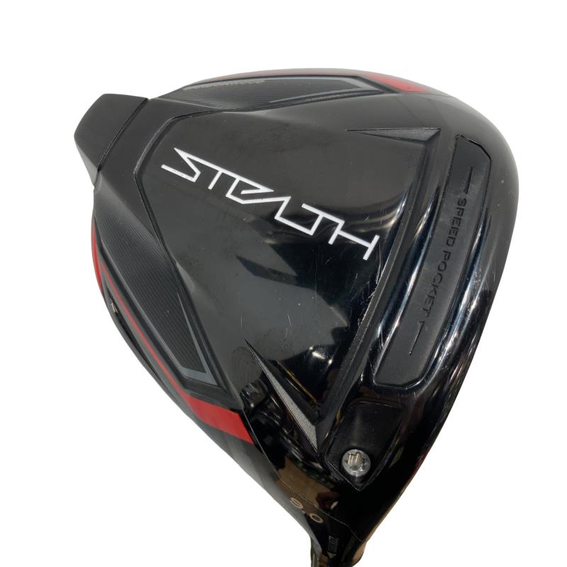 【中古】 テーラーメイド STEALTH 9° ドライバー DR TENSEI RED TM50(STEALTH DR) (フレックスS) メンズ 男性用 右利き 右用 Bランク ゴルフクラブ