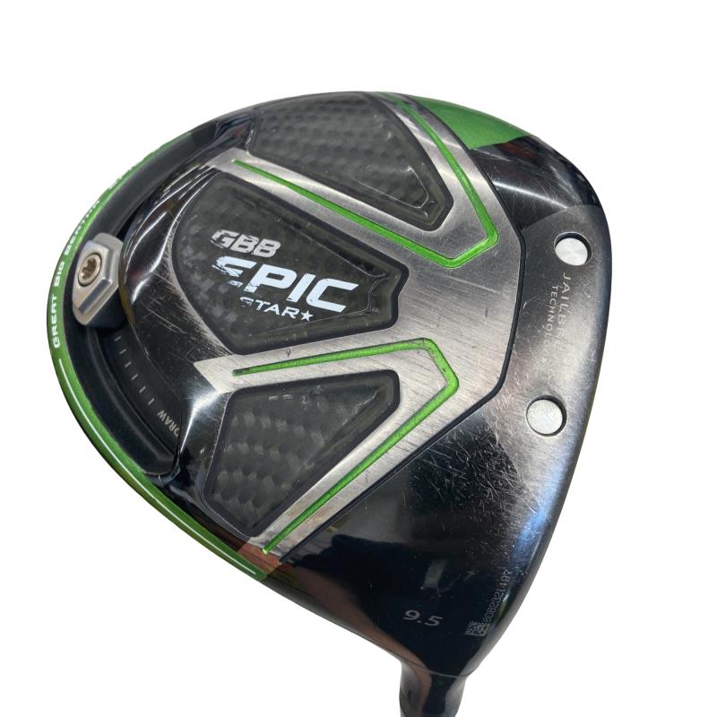 【中古】 キャロウェイ GBB EPIC STAR 9.5° ドライバー DR FUBUKI V50 (フレックスS) メンズ 男性用 右利き 右用 Cランク ゴルフクラブ|ゴルフパートナー 中古クラブ店