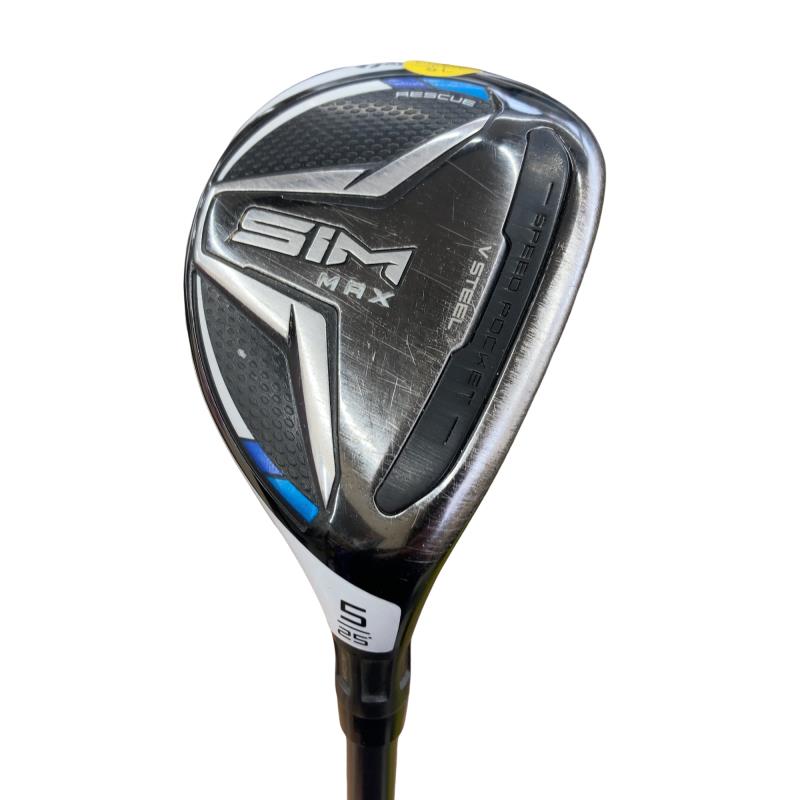 【中古】 テーラーメイド SIM MAX U5 ユーティリティ UT TENSEI BLUE TM60(UT) (フレックスR) メンズ 男性用 右利き 右用 Dランク ゴルフクラブ