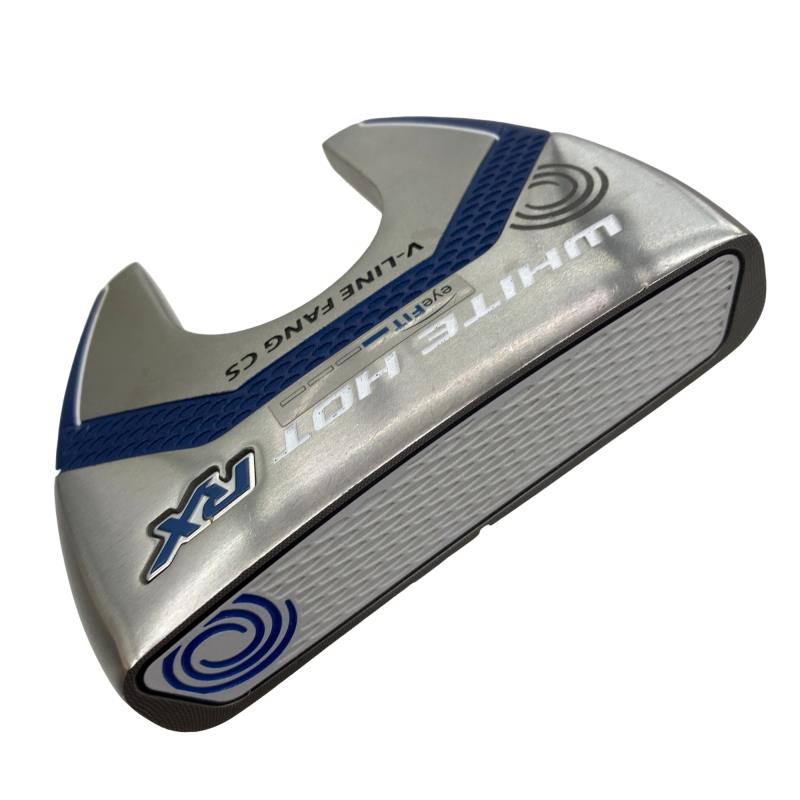 【中古】 オデッセイ WHITE HOT RX V-LINE FANG CS 33in パター PT スチール写真 (フレックス余分の物) メンズ 成人男性用 右利き 右用 C位置づける ゴルフ野球クラブ