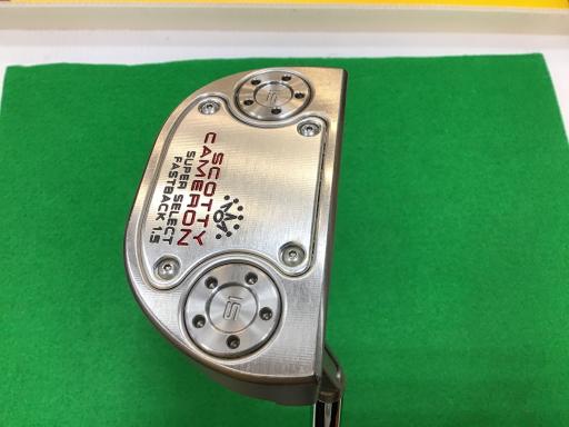 【中古】 タイトリスト SCOTTY CAMERON SUPER SELECT FASTBACK 1.5 34インチ パター PT スチール (フレックスその他) メンズ 男性用 右利き 右用 Cランク ゴルフクラブ