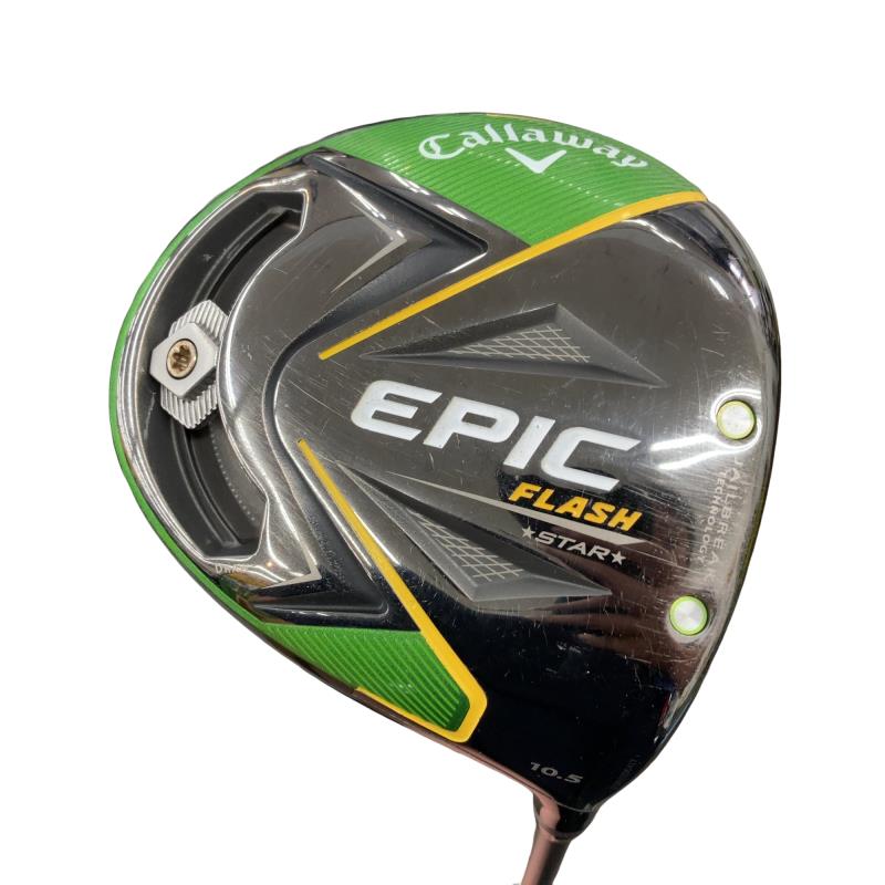 【中古】 キャロウェイ EPIC FLASH STAR 10.5° ドライバー DR Speeder EVOLUTION for CW(ドライバー) (フレックスSR) メンズ 男性用 右利き 右用 Cランク ゴルフクラブ