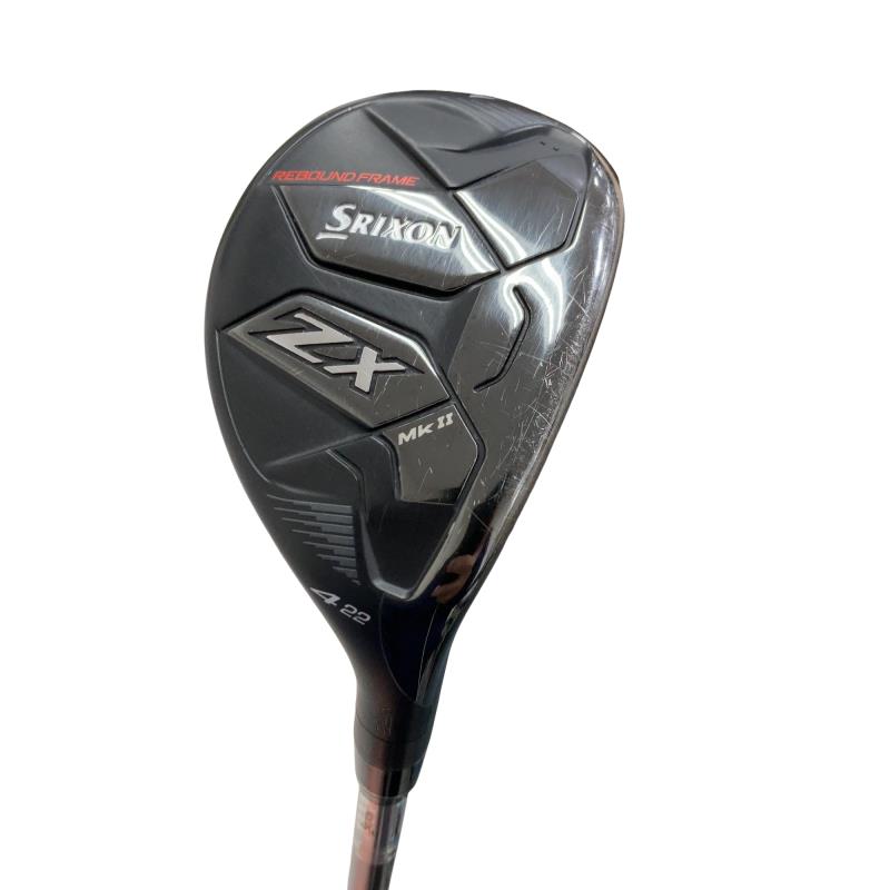 【中古】 ダンロップ SRIXON ZX Mk II HYBRID H4 ユーティリティ UT Diamana ZX-II 60 for Hybrid (フレックスS) メンズ 男性用 右利き 右用 Cランク ゴルフクラブ