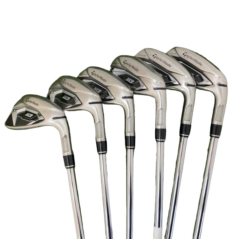 【中古】 テーラーメイド M3 6S アイアンセット IR Dynamic Gold (フレックスS) メンズ 男性用 右利き 右用 Cランク ゴルフクラブ