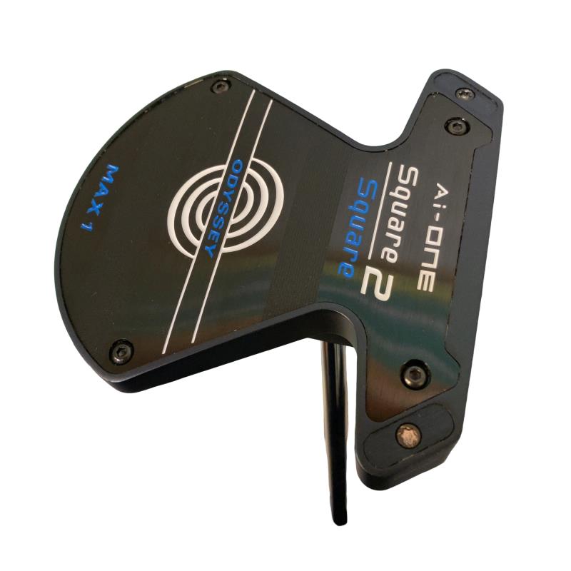 【中古】 オデッセイ Ai-ONE SQUARE 2 SQUARE MAX 1 33インチ パター PT STROKE LAB 90 スチール (フレックスその他) メンズ 男性用 右利き 右用 Bランク ゴルフクラブ