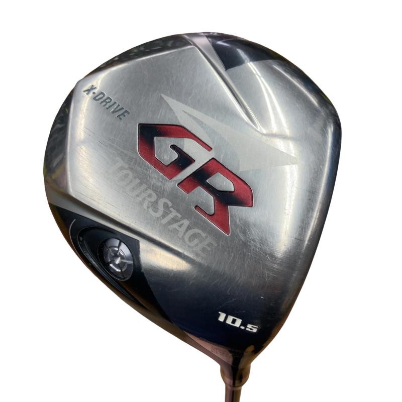 【中古】 ブリヂストン TOURSTAGE X-DRIVE GR(2009) 10.5° ドライバー DR TOUR DESIGN B09-03w (フレックスR) メンズ 男性用 右利き 右用 Cランク ゴルフクラブ