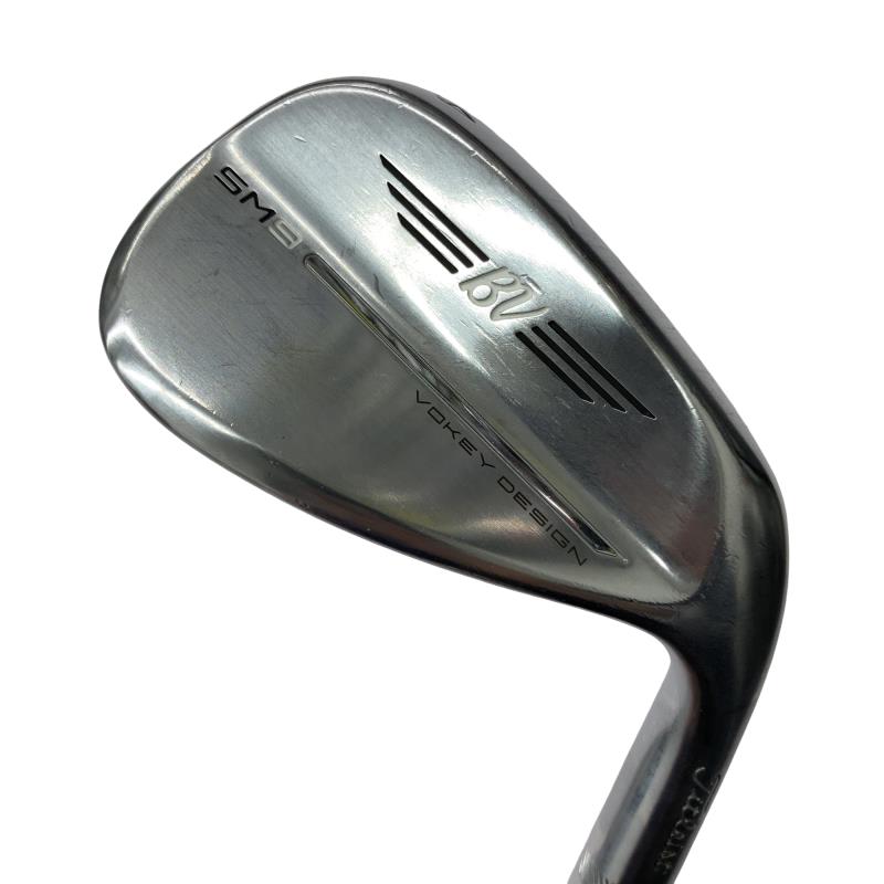 【中古】 タイトリスト VOKEY SPIN MILLED SM9 ツアークロム 54°/14°F ウェッジ WG Dynamic Gold (フレックスS) メンズ 男性用 右利き 右用 Cランク ゴルフクラブ