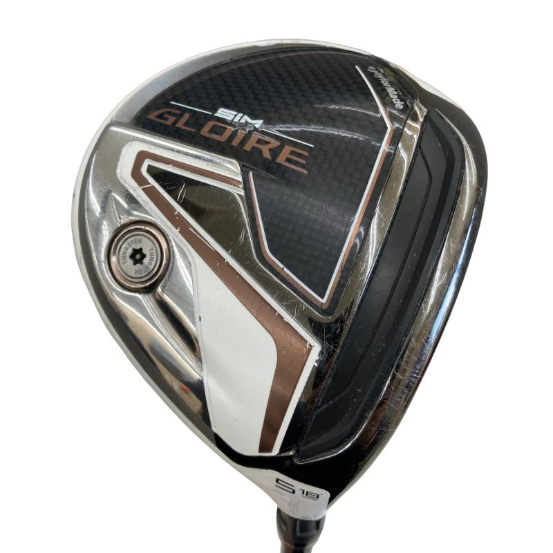 【中古】 テーラーメイド SIM GLOIRE 5W フェアウェイウッド FW AIR Speeder TM(FW) (フレックスR) メンズ 男性用 右利き 右用 Cランク ゴルフクラブ