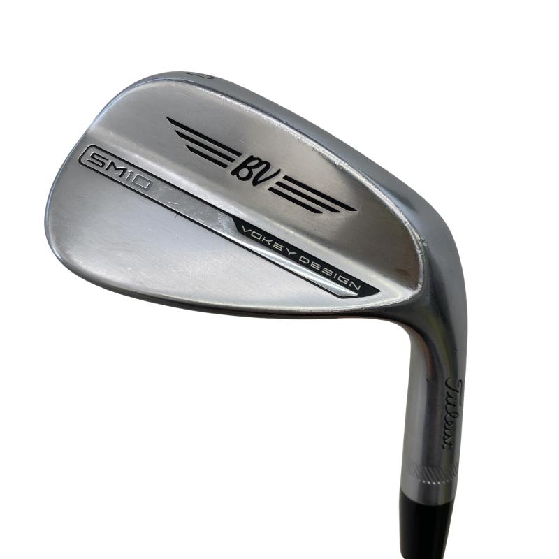 【中古】 タイトリスト VOKEY SPIN MILLED SM10 ツアークロム 50°/12°F ウェッジ WG BV 105 (フレックスその他) メンズ 男性用 右利き 右用 Cランク ゴルフクラブ