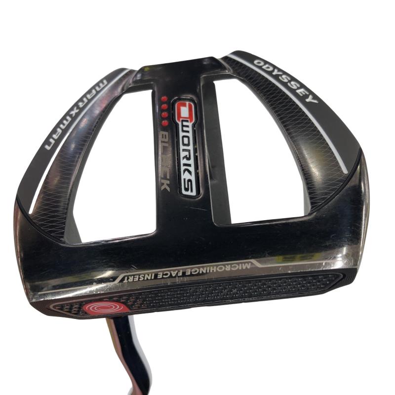 【中古】 オデッセイ O WORKS BLACK MARXMAN 35インチ パター PT スチール (フレックスその他) メンズ 男性用 右利き 右用 Cランク ゴルフクラブ