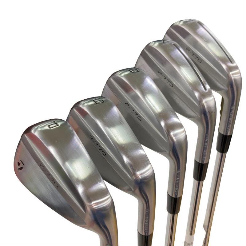 【中古】 テーラーメイド Taylor Made P・770(2024) 5S アイアンセット IR Dynamic Gold MID 115 (フレックスS) メンズ 男性用 右利き 右用 Cランク ゴルフクラブ