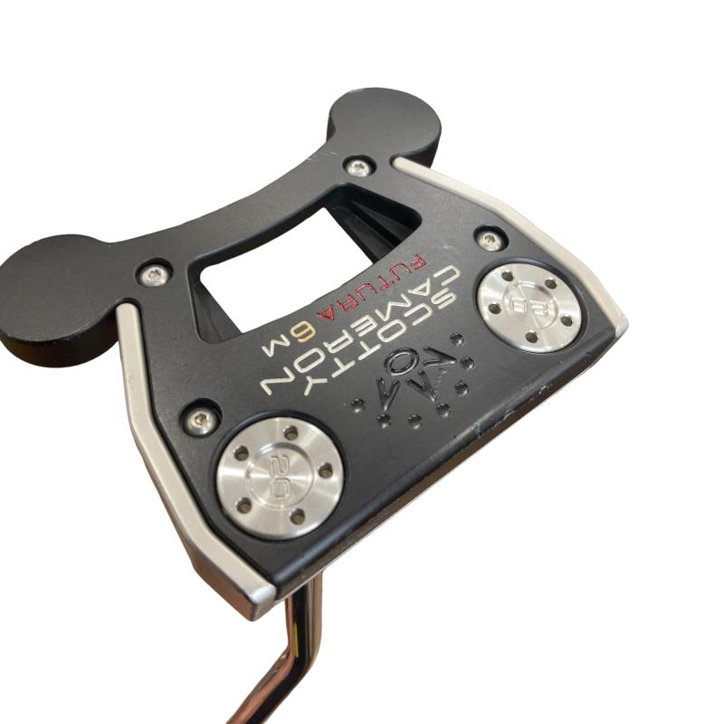 【中古】 タイトリスト SCOTTY CAMERON FUTURA 6M(2017) 33インチ パター PT スチール (フレックスその他) メンズ 男性用 右利き 右用 Cランク ゴルフクラブ|ゴルフパートナー 中古クラブ店