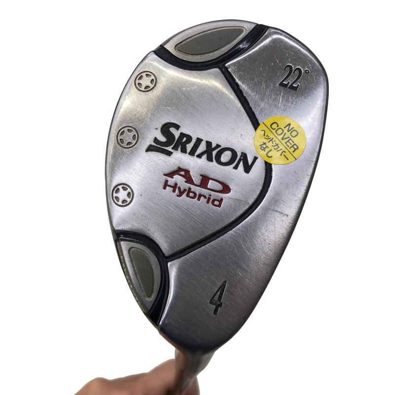 【中古】 ダンロップ SRIXON AD HYBRID(2007) U4(22°) ユーティリティ UT SV-3015J (フレックスS) メンズ 男性用 右利き 右用 Dランク ゴルフクラブ