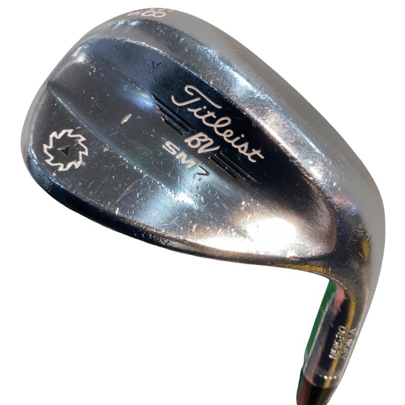 【中古】 タイトリスト VOKEY SPIN MILLED SM7 ツアークロム 58°/10°S ウェッジ WG NS PRO MODUS3 TOUR120 (フレックスS) メンズ 男性用 右利き 右用 Cランク ゴルフクラブ