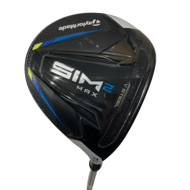 【中古】 テーラーメイド SIM2 MAX 3W フェアウェイウッド FW Speeder 661 EVOLUTION VII (フレックスS) メンズ 男性用 右利き 右用 Cランク ゴルフクラブ