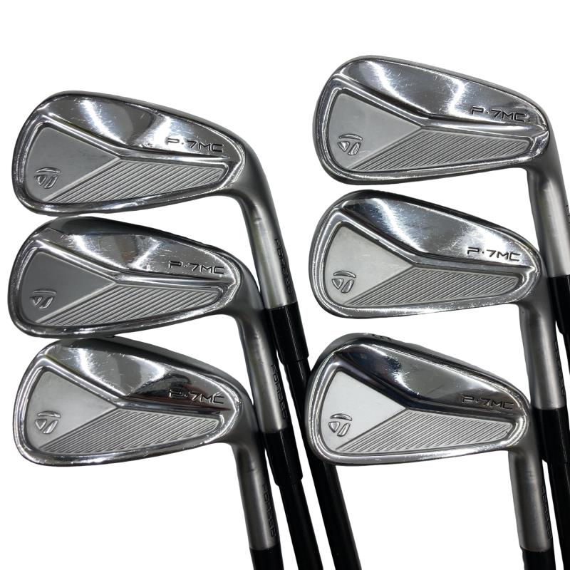 【中古】 テーラーメイド Taylor Made P・7MC 6S アイアンセット IR 純正特注シャフト (フレックスS) メンズ 男性用 右利き 右用 Cランク ゴルフクラブ