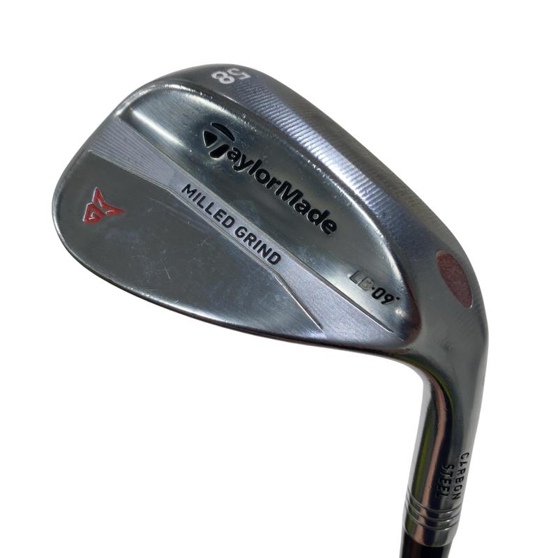 【中古】 仕立て屋御手伝いさん Taylor Made MILLED GRIND 58°/09° ウェッジ WG Dynamic Gold (フレックスS) メンズ 成人男性用 右利き 右用 C位置づける ゴルフ野球クラブ