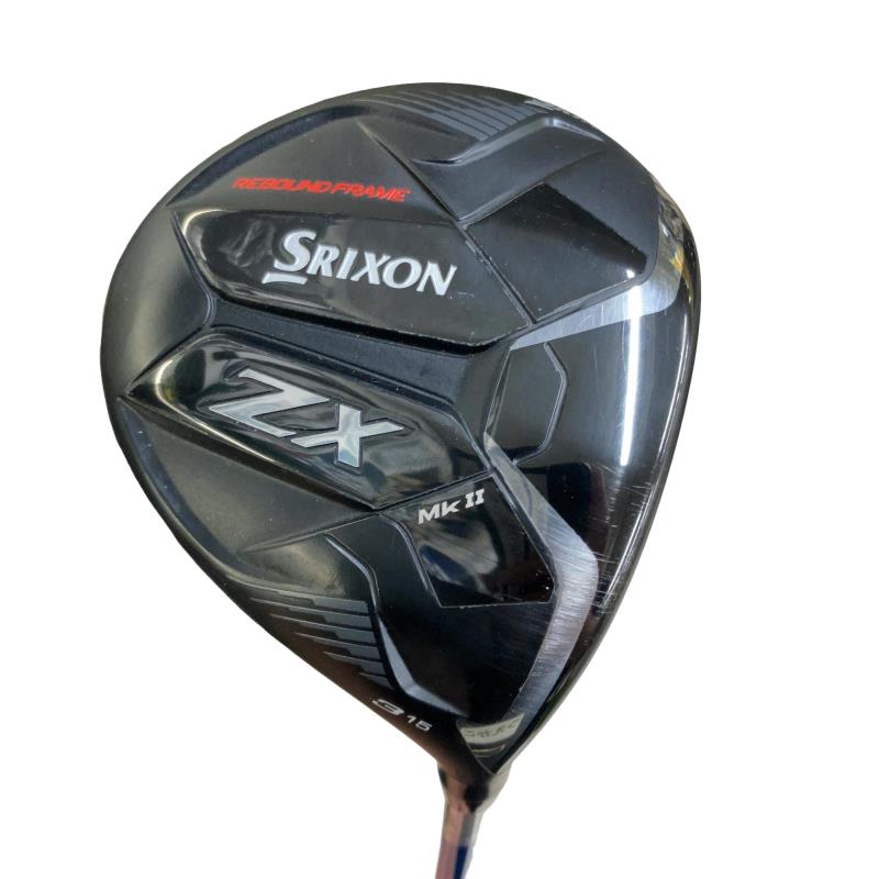 【中古】 ダンロップ SRIXON ZX Mk II 3W フェアウェイウッド FW 純正特注シャフト (フレックスS) メンズ 男性用 右利き 右用 Cランク ゴルフクラブ|ゴルフパートナー 中古クラブ店