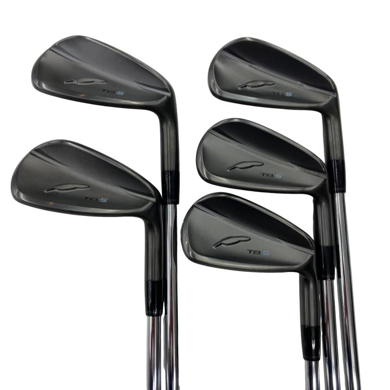 【中古】 フォーティーン TB-5 FORGED(2025) ダイヤモンドブラックサテン 5S アイアンセット IR 純正特注シャフト (フレックスその他) メンズ 男性用 右利き 右用 Cランク ゴルフクラブ｜ゴルフパートナー 中古クラブ店