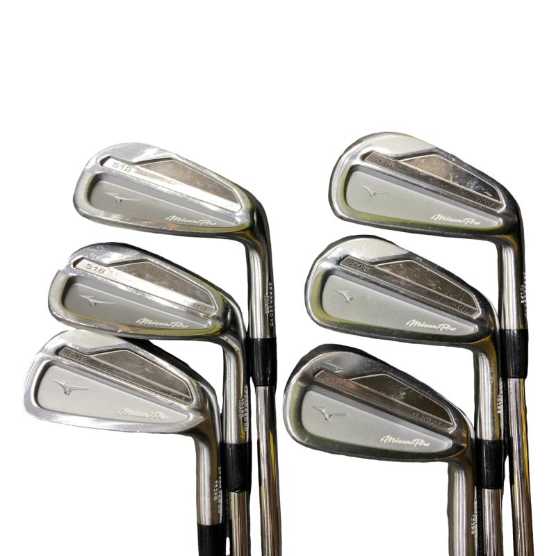 【中古】 ミズノ Mizuno Pro 518 6S アイアン書き割り IR Dynamic Gold (フレックスS) メンズ 成人男性用 右利き 右用 C位置づける ゴルフ野球クラブ