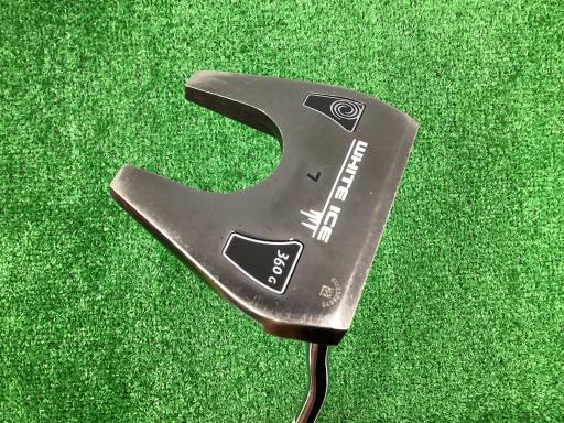 【中古】 オデッセイ WHITE ICE #7 34インチ パター PT スチール (フレックスその他) メンズ 男性用 右利き 右用 Dランク ゴルフクラブ