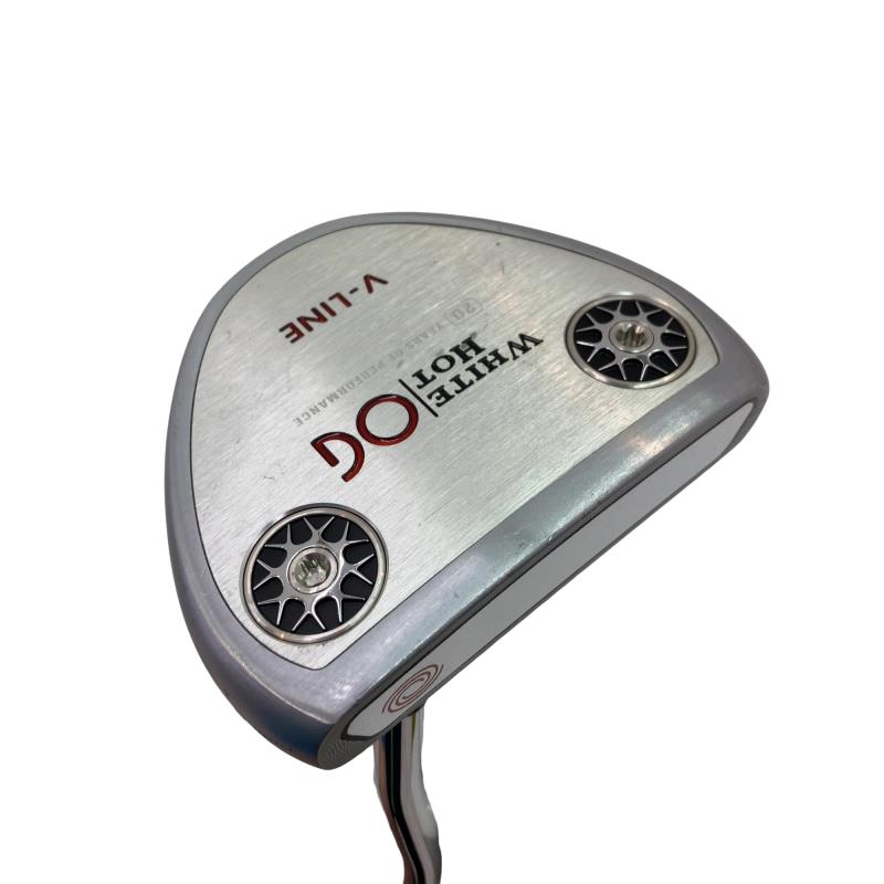 【中古】 オデッセイ WHITE HOT OG V-LINE 33インチ パター PT スチール (フレックスその他) メンズ 男性用 右利き 右用 Cランク ゴルフクラブ