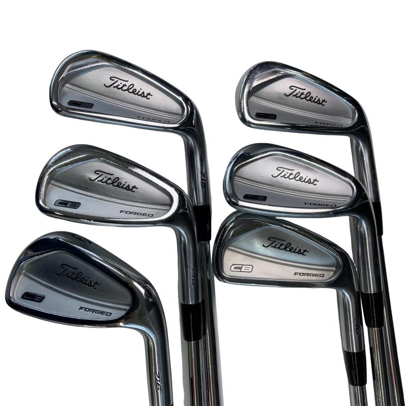 【中古】 タイトリスト Titleist CB 716 6S アイアン書き割り IR NS PRO MODUS3 TOUR120 (フレックスS) メンズ 成人男性用 右利き 右用 C位置づける ゴルフ野球クラブ
