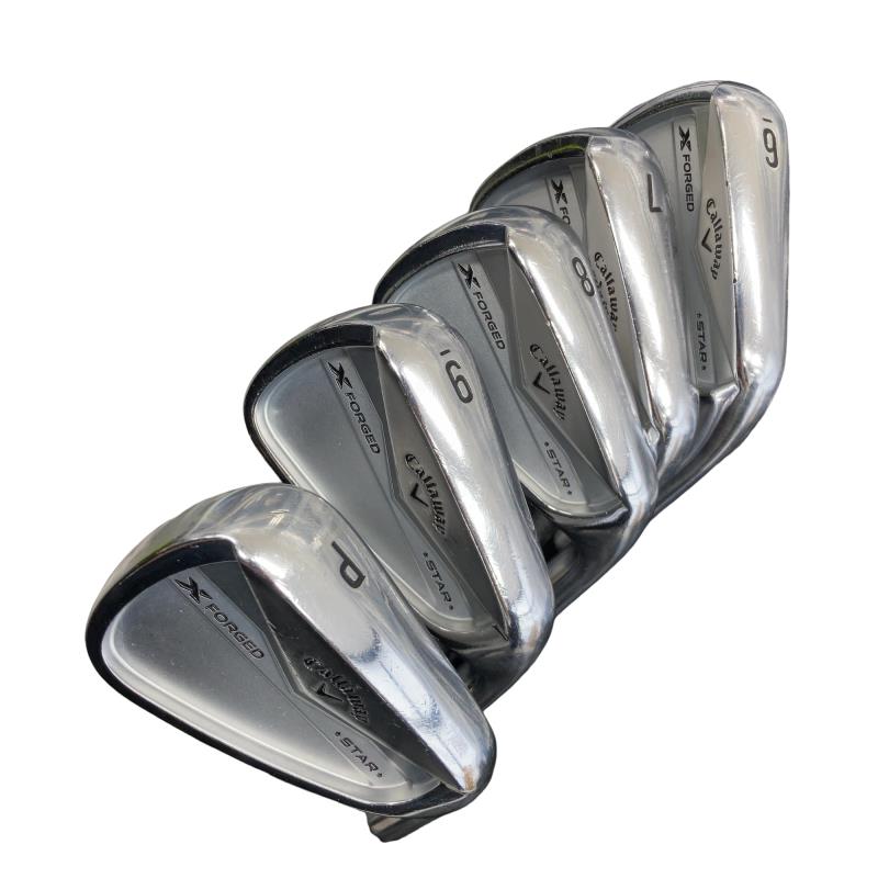 【中古】 キャロウェイ X FORGED STAR(2024) 6S アイアン仕掛ける IR NS PRO 950GH neo (フレックスS) メンズ 成人男性用 右利き 右用 C価値づける ゴルフ野球クラブ