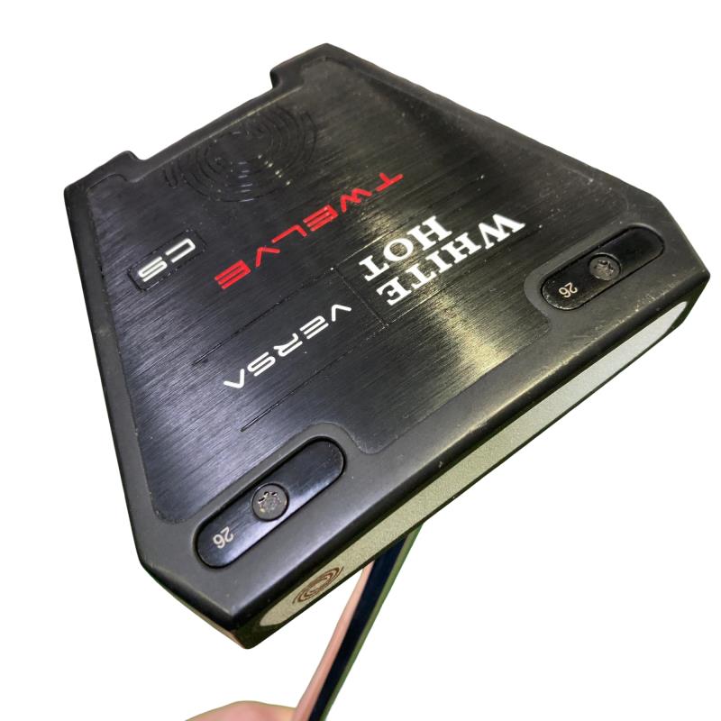 【中古】 オデッセイ WHITE HOT VERSA TWELVE CS 33インチ パター PT STROKE LAB(2023) (フレックスその他) メンズ 男性用 右利き 右用 Dランク ゴルフクラブ