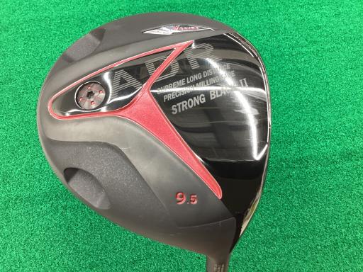 【中古】 アキラプロダクツ AKIRA ADR STRONG BLACK II  9.5° １番ウッド DR リシャフト (フレックス余分の物) メンズ 成人男性用 右利き 右用 B価値づける ゴルフ野球クラブ