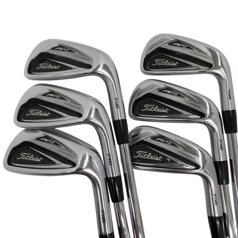 【中古】 タイトリスト Titleist AP2 716 6S アイアン書き割り IR NS PRO MODUS3 TOUR120 (フレックスS) メンズ 成人男性用 右利き 右用 C序列付ける ゴルフ野球クラブ