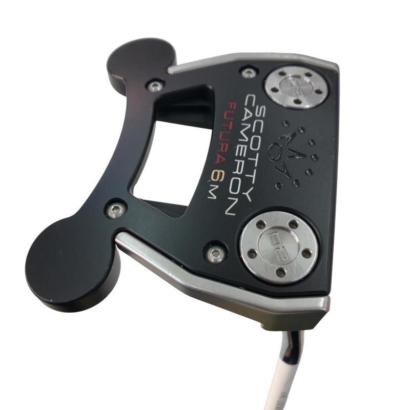 【中古】 タイトリスト SCOTTY CAMERON FUTURA 6M(2017) 33in パター PT スチール写真 (フレックス余分の物) メンズ 成人男性用 右利き 右用 D序列付ける ゴルフ野球クラブ