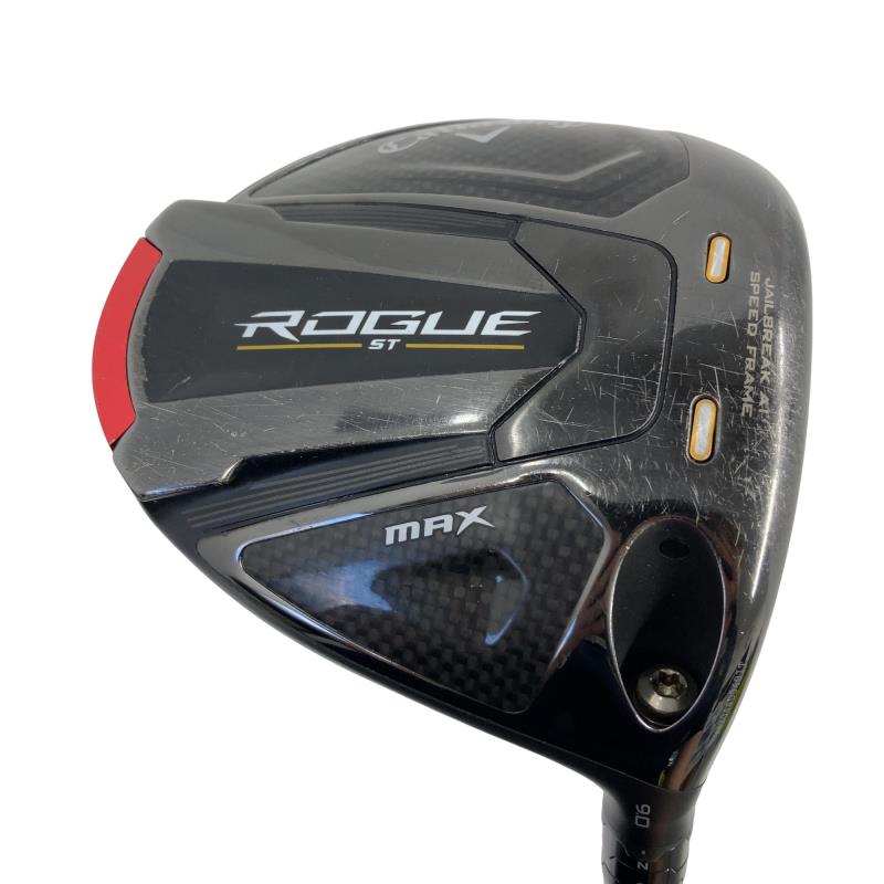 【中古】 キャロウェイ ROGUE ST MAX 9° ドライバー DR 純正特注シャフト (フレックスS) メンズ 男性用 右利き 右用 Cランク ゴルフクラブ