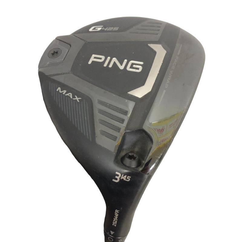 【中古】 ピン G425 MAX 3W フェアウェイウッド FW 純正特注シャフト (フレックスS) メンズ 男性用 右利き 右用 Cランク ゴルフクラブ