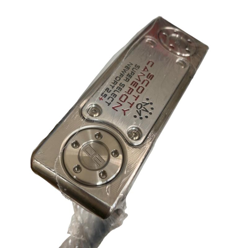 【中古】 タイトリスト SCOTTY CAMERON SUPER SELECT NEWPORT 2.5 PLUS 33インチ パター PT スチール (フレックスその他) メンズ 男性用 右利き 右用 Aランク ゴルフクラブ