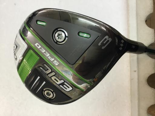 【中古】 キャロウェイ EPIC SPEED◆◆◆ 3W フェアウェイウッド FW リシャフト (フレックスその他) メンズ 男性用 右利き 右用 Cランク ゴルフクラブ