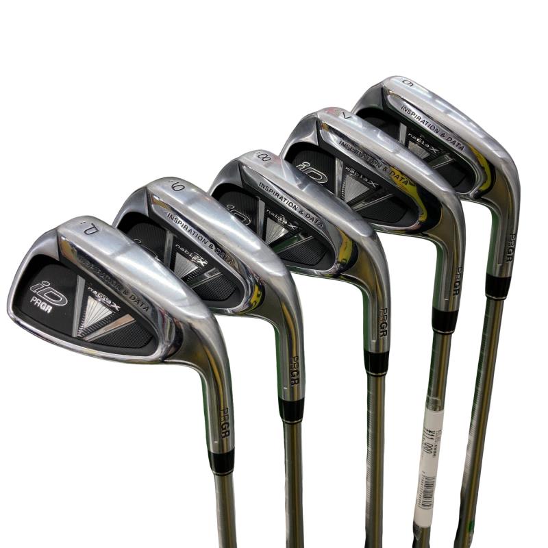 【中古】 プロギア iD nabla X 5S アイアンセット IR iD nabla X(アイアン) (フレックスR) メンズ 男性用 右利き 右用 Cランク ゴルフクラブ