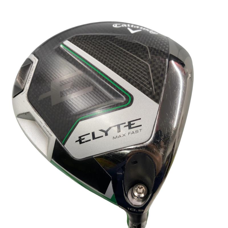 【中古】 キャロウェイ ELYTE MAX FAST 10.5° １番ウッド DR LIN-Q GREEN 40 for CW(ELYTE DR) (フレックスR) メンズ 成人男性用 右利き 右用 C位置づける ゴルフ野球クラブ