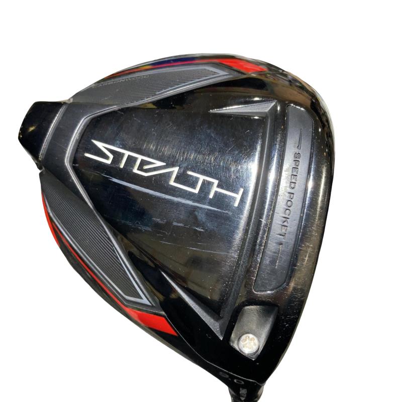 【中古】 テーラーメイド STEALTH 9° ドライバー DR TENSEI RED TM50(STEALTH DR) (フレックスSR) メンズ 男性用 右利き 右用 Cランク ゴルフクラブ