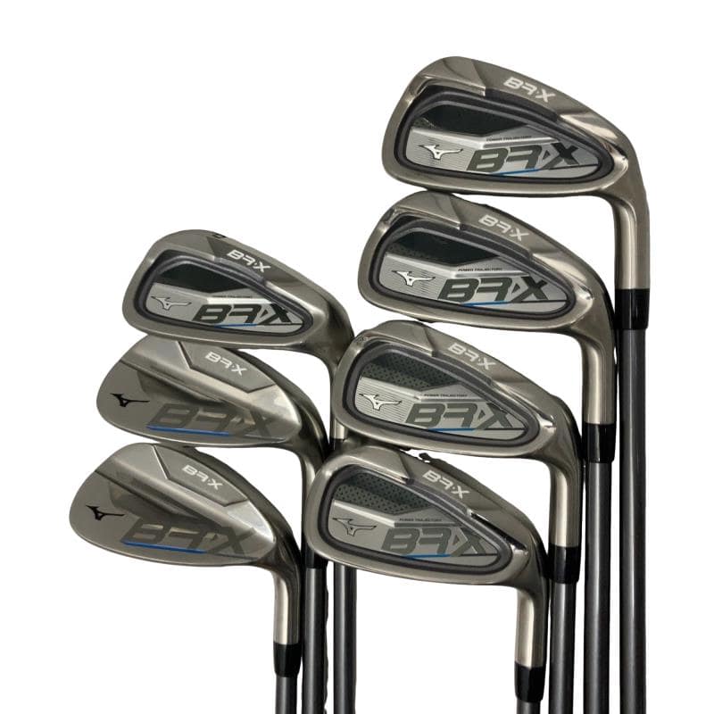 【中古】 ミズノ BR-X 7S アイアン仕掛ける IR BR-X (フレックスS) メンズ 成人男性用 右利き 右用 C序列付ける ゴルフ野球クラブ