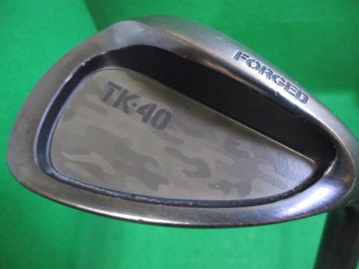 【中古】 フォーティーン TK-40 ウェッジ WG TS-114w ブラック (フレックスその他) メンズ 男性用 右利き 右用 Cランク ゴルフクラブ