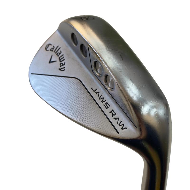 【中古】 キャロウェイ JAWS RAW クロムメッキ 50°/10°S ウェッジ WG Dynamic Gold (フレックスS) メンズ 男性用 右利き 右用 Cランク ゴルフクラブ