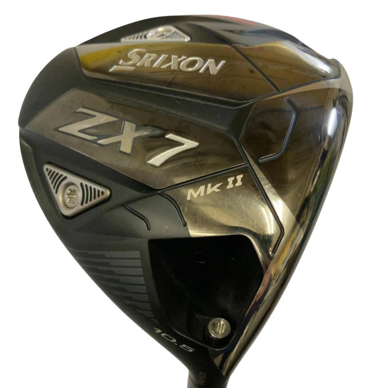 【中古】 ダンロップ SRIXON ZX7 Mk II 10.5° ドライバー DR Diamana ZX-II 60 (フレックスS) メンズ 男性用 右利き 右用 Cランク ゴルフクラブ